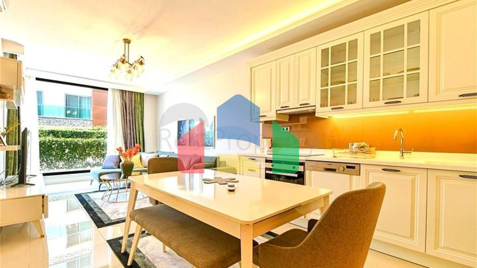 Квартира 1+1 с инфраструктурой комплекса в районе Кестель