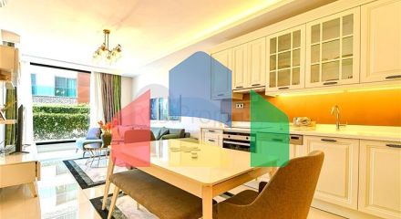 Квартира 1+1 с инфраструктурой комплекса в районе Кестель