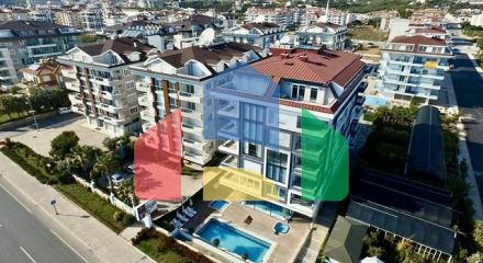 Квартира 1+1. 2+1. 3+1 с инфраструктурой комплекса в районе Кестель