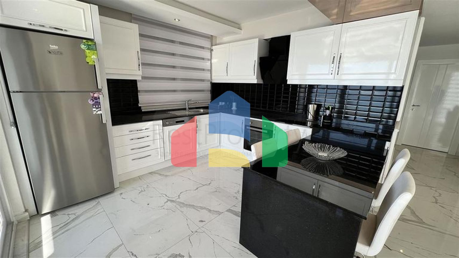 Квартира 1+1. 2+1. 3+1 с инфраструктурой комплекса в районе Кестель