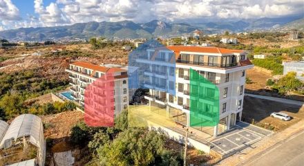 Уютная квартира 1+1 в районе Кестель с современной инфраструктурой