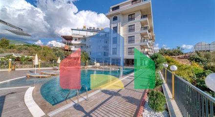 Уютная квартира 1+1 в районе Кестель с современной инфраструктурой