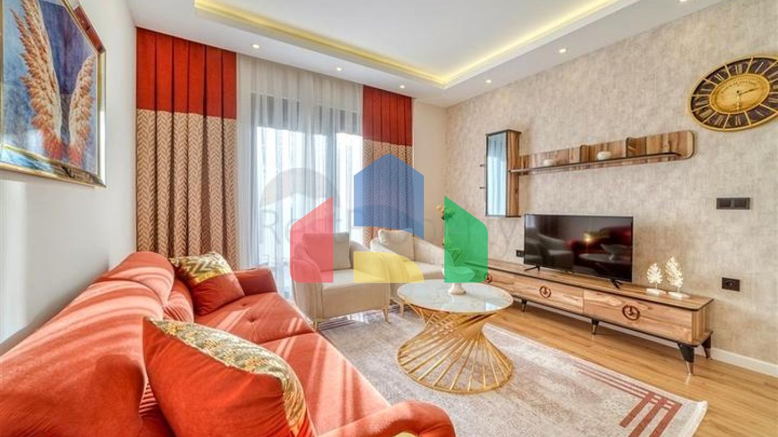 Уютная квартира 1+1 в районе Кестель с современной инфраструктурой