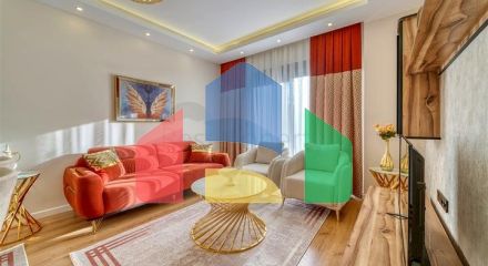 Уютная квартира 1+1 в районе Кестель с современной инфраструктурой