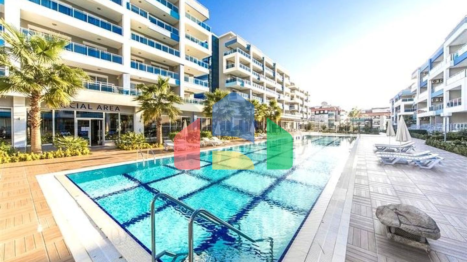 Современная квартира 1+1 в Кестель рядом с морем