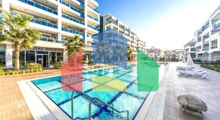 Современная квартира 1+1 в Кестель рядом с морем