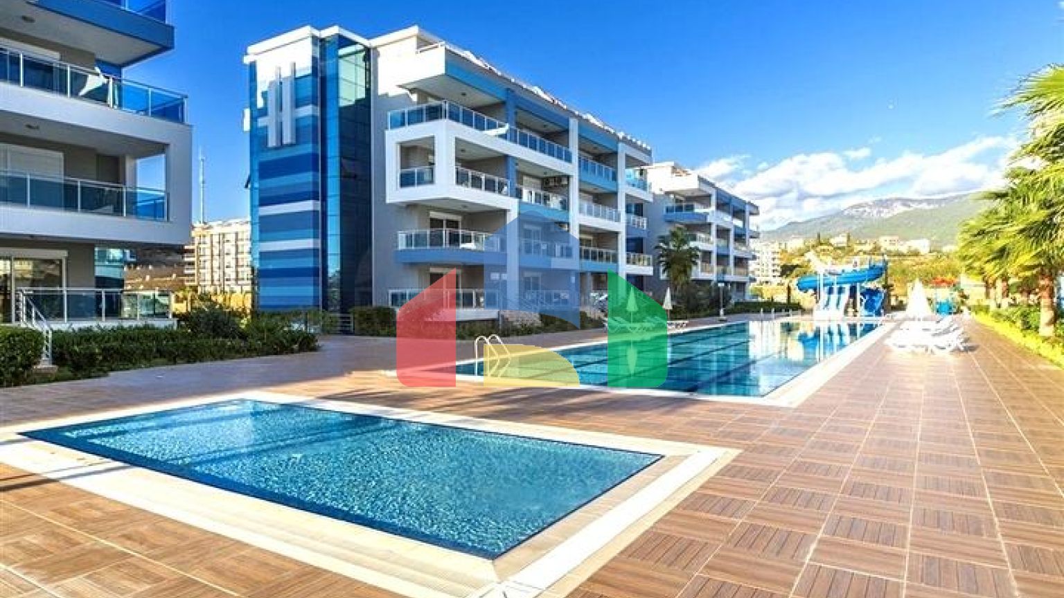 Современная квартира 1+1 в Кестель рядом с морем