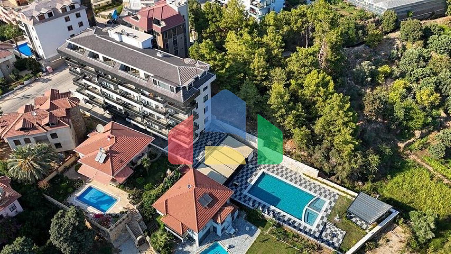 Современная квартира 1+1 в уютном жилом комплексе Кестеля