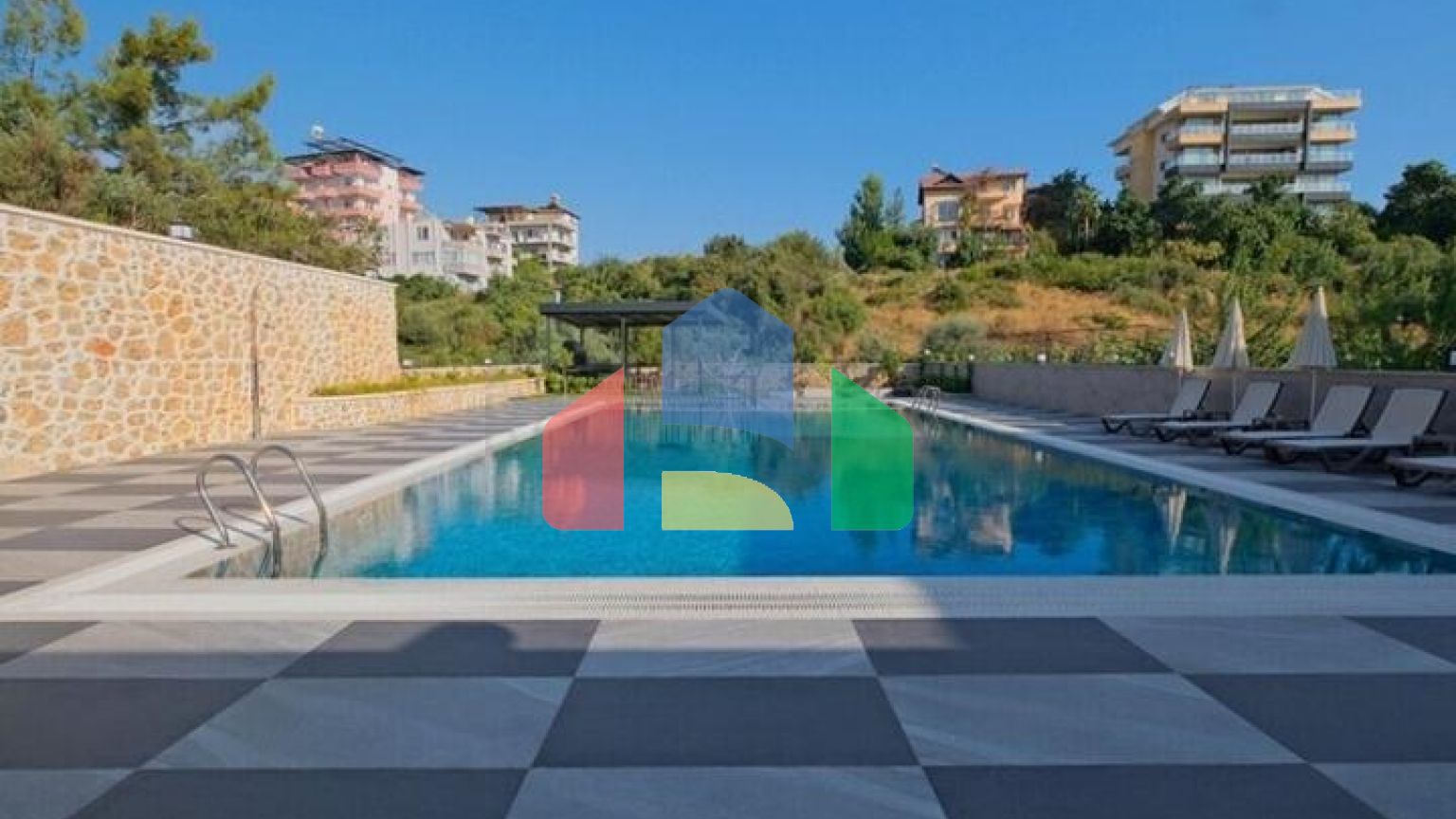 Современная квартира 1+1 в уютном жилом комплексе Кестеля