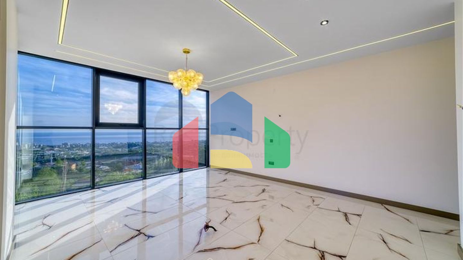 Простора вілла 4 + 1 з видом на море і власною інфраструктурою в Кестелі