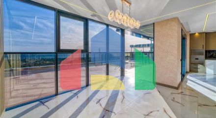 Простора вілла 4 + 1 з видом на море і власною інфраструктурою в Кестелі