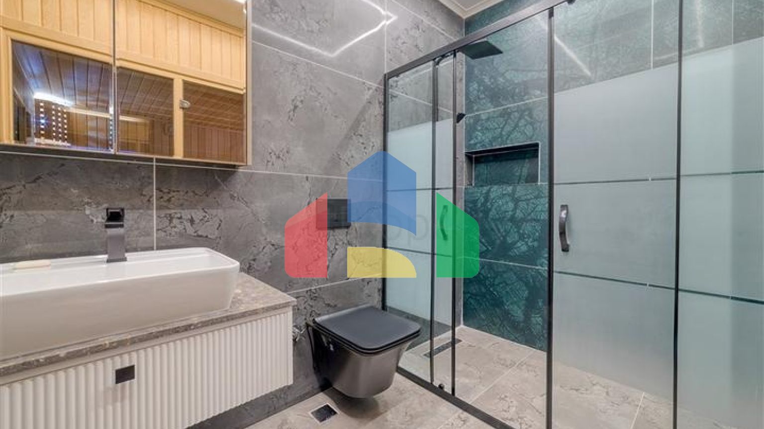 Простора вілла 4 + 1 з видом на море і власною інфраструктурою в Кестелі