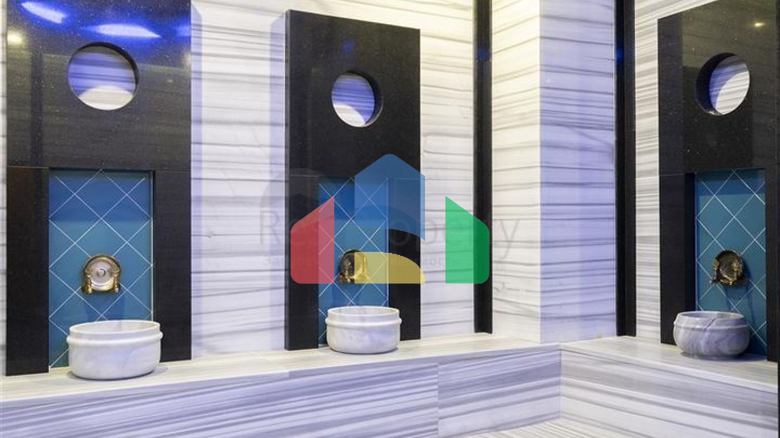 Квартира 1+1 с полной инфраструктурой комплекса в районе Кестель