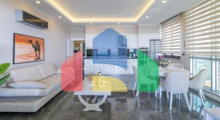 Квартира 1+1 с полной инфраструктурой комплекса в районе Кестель