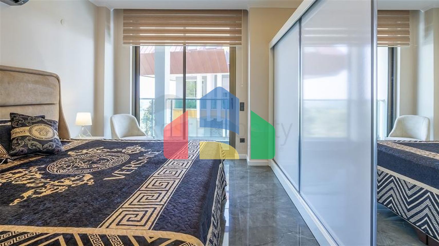 Квартира 1+1 с полной инфраструктурой комплекса в районе Кестель