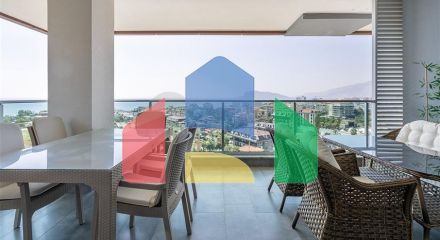 Квартира 1+1 с полной инфраструктурой комплекса в районе Кестель