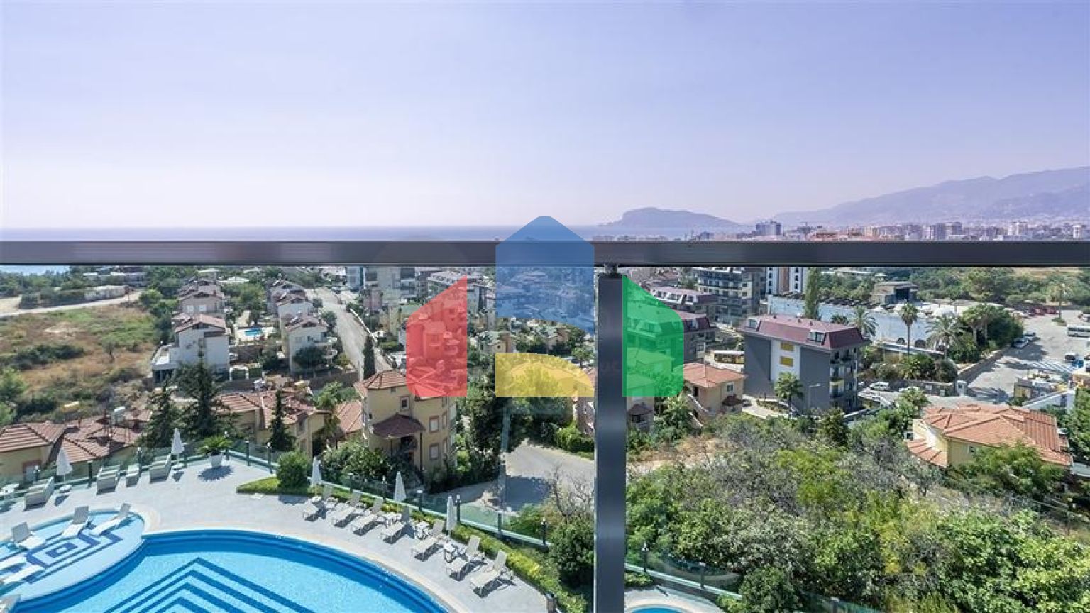 Квартира 1+1 с полной инфраструктурой комплекса в районе Кестель