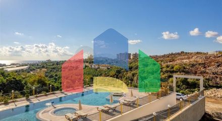 Современная квартира 1+1 в районе Кестель в новом доме