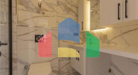 Современная квартира 1+1 в районе Кестель в новом доме