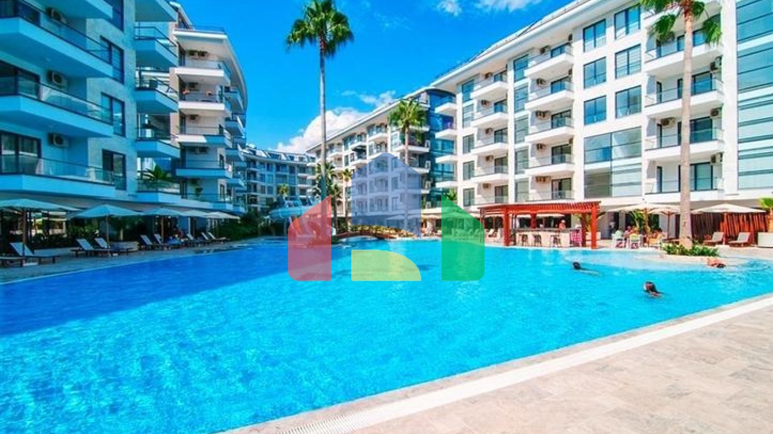 Современная квартира 1+1 в районе Кестель