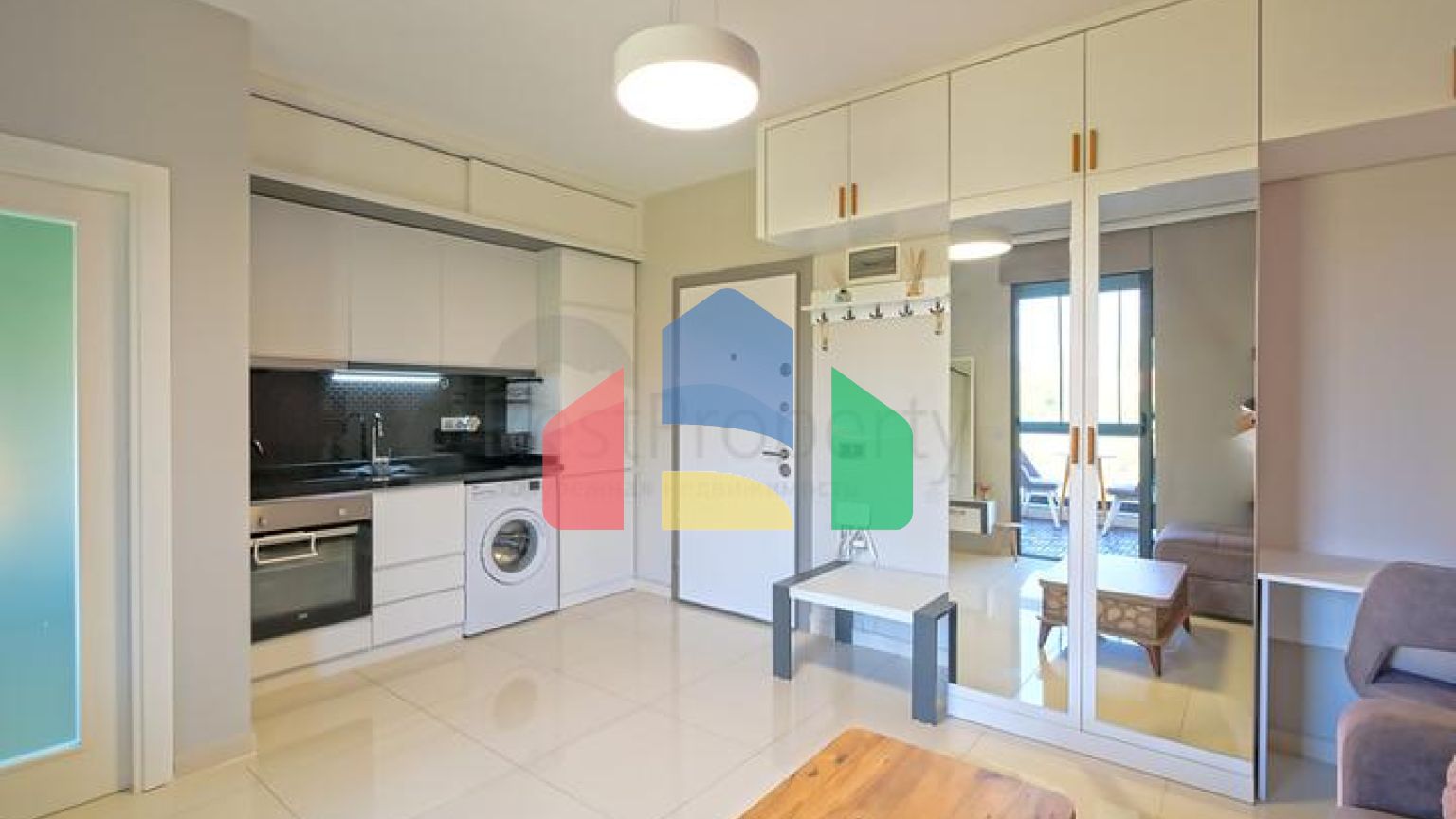 Современная квартира 1+1 в районе Кестель