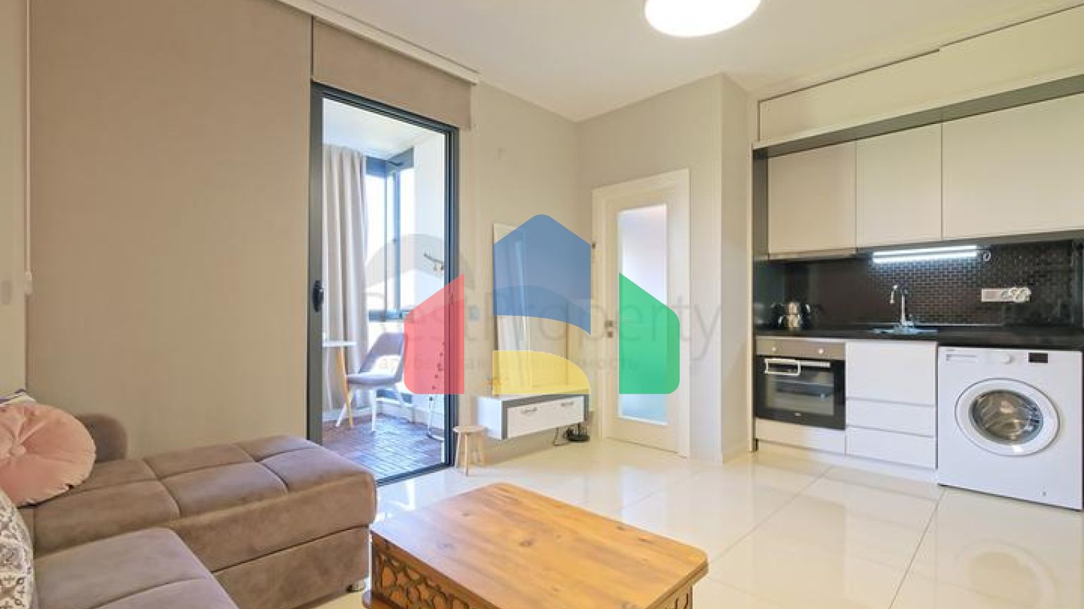 Современная квартира 1+1 в районе Кестель