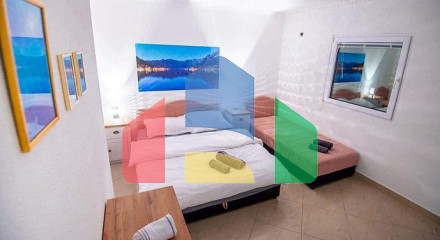 One-bedroom apartment by the sea