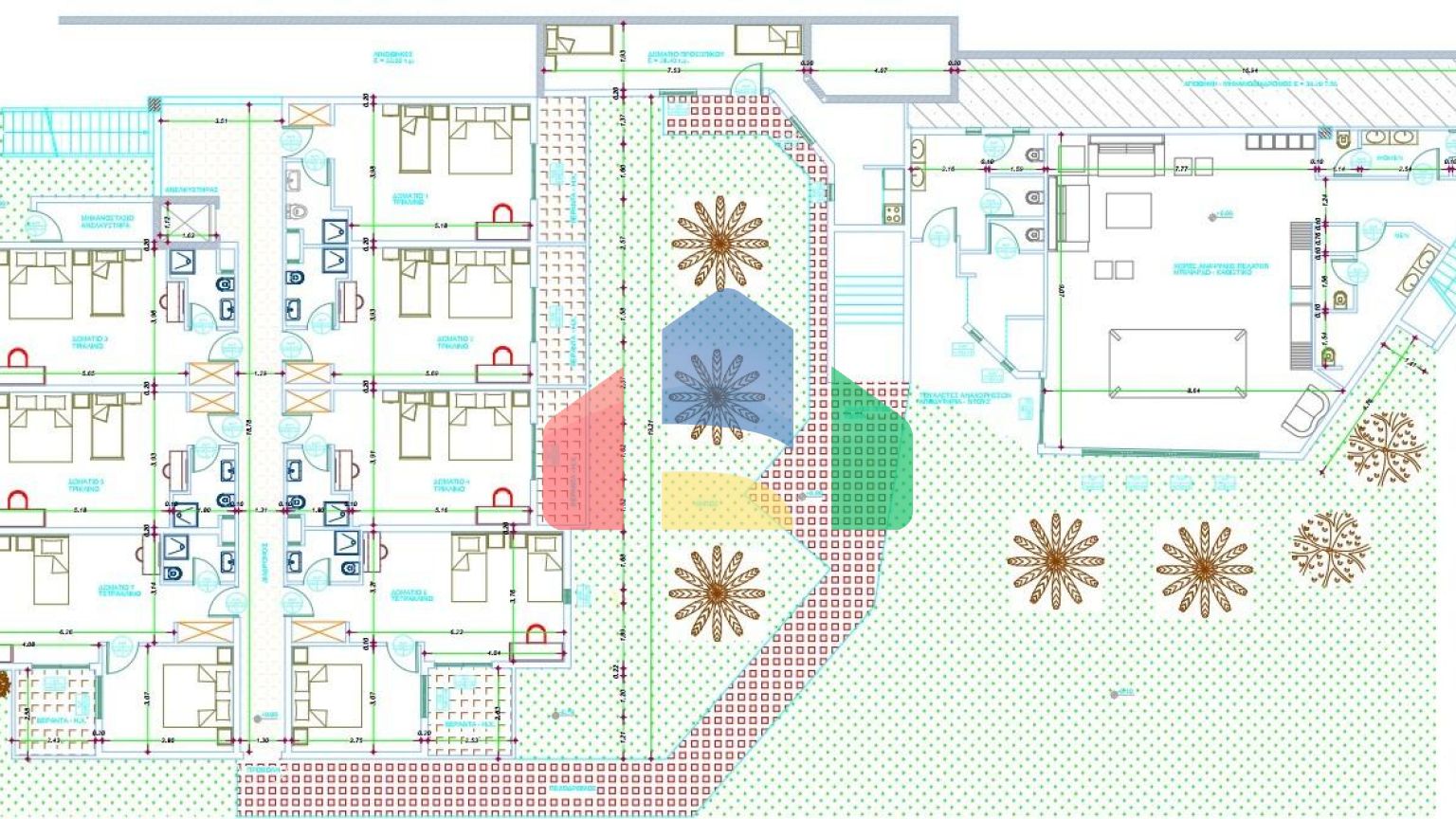 Продажа - Гостиница 1411 m² на Крите