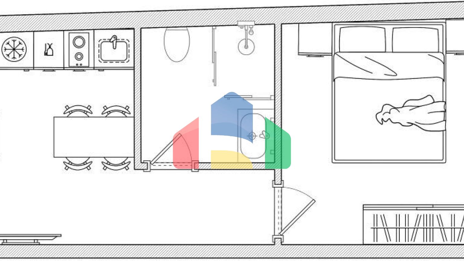 Продажа - Квартира 33 m² на Крите