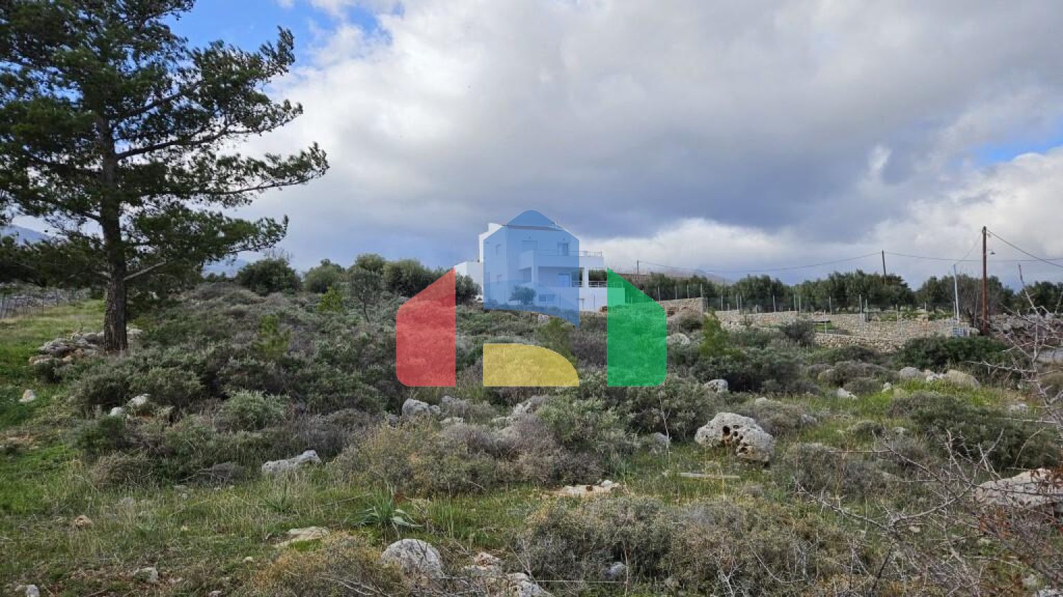 Продаж - Земельна ділянка 564 m² на Криті