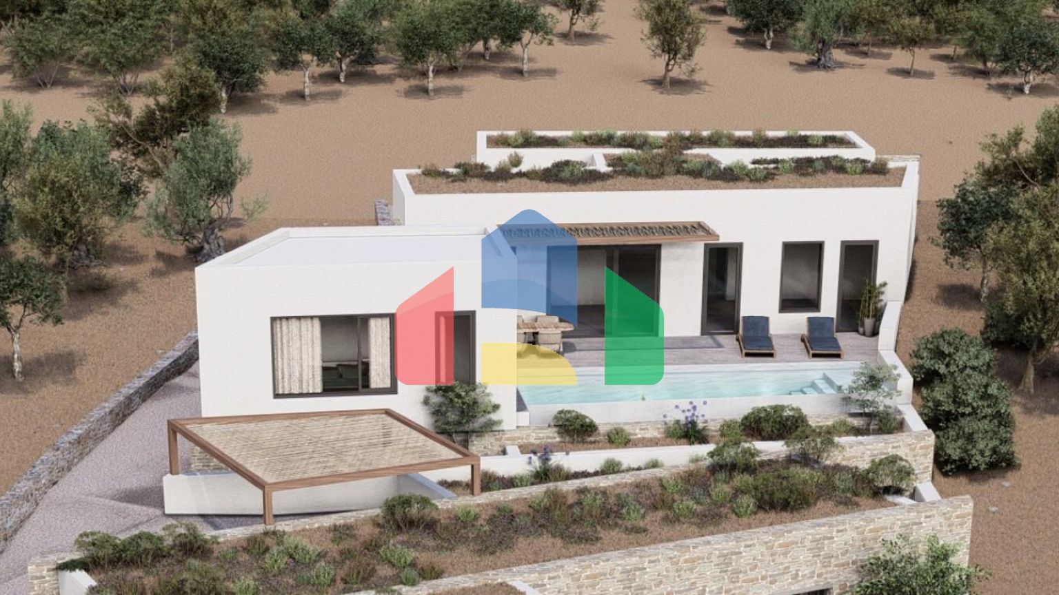 Продаж - Земельна ділянка 564 m² на Криті