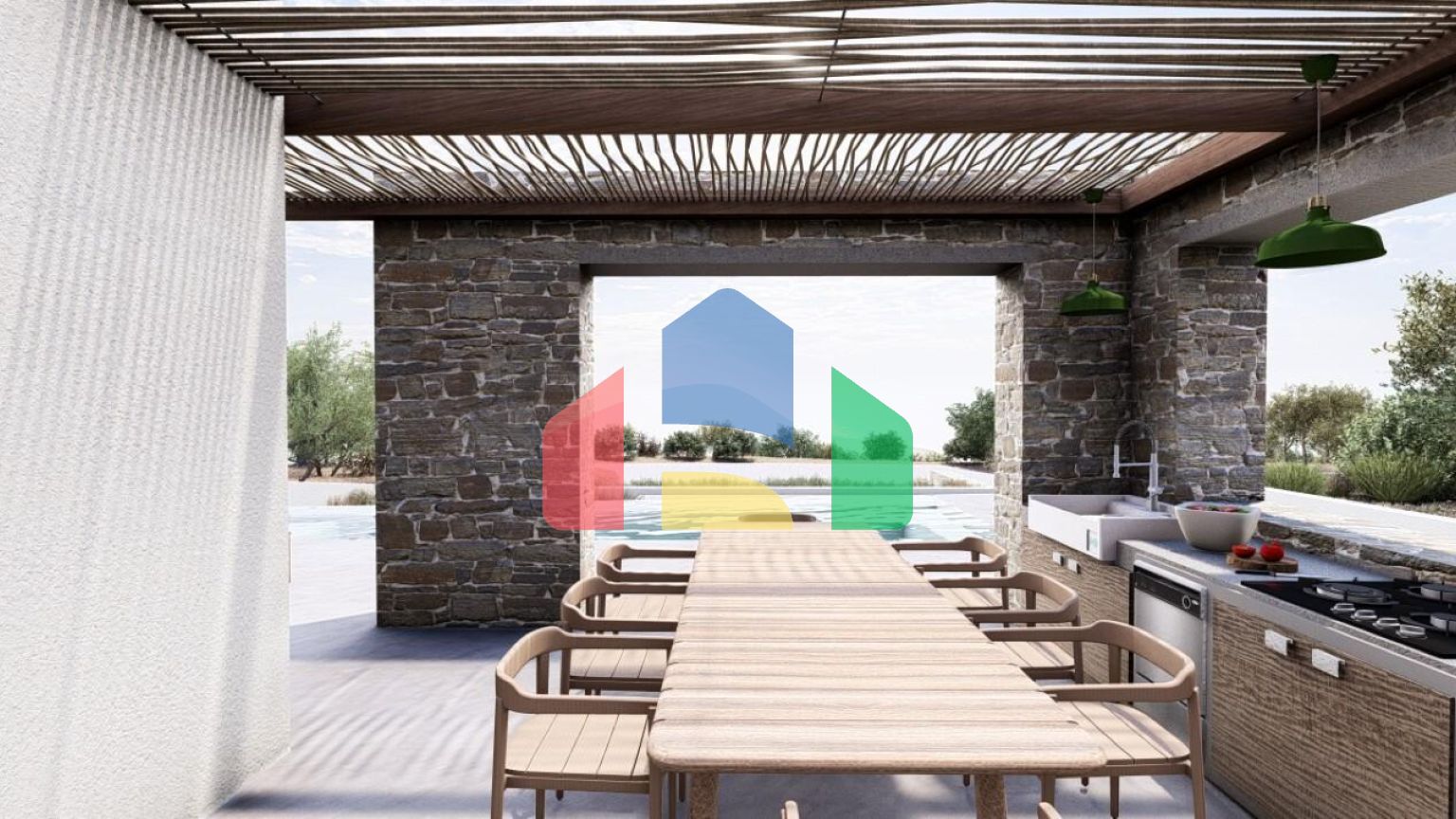 Продаж - Земельна ділянка 564 m² на Криті