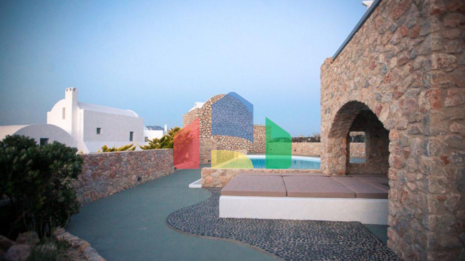 Продаж - Бізнес 1046 m² на Санторіні