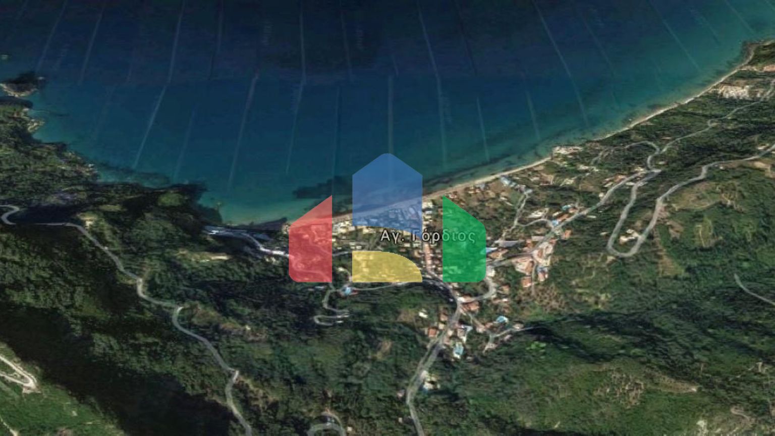 Продажа - Земельный участок 860 m² на о. Корфу
