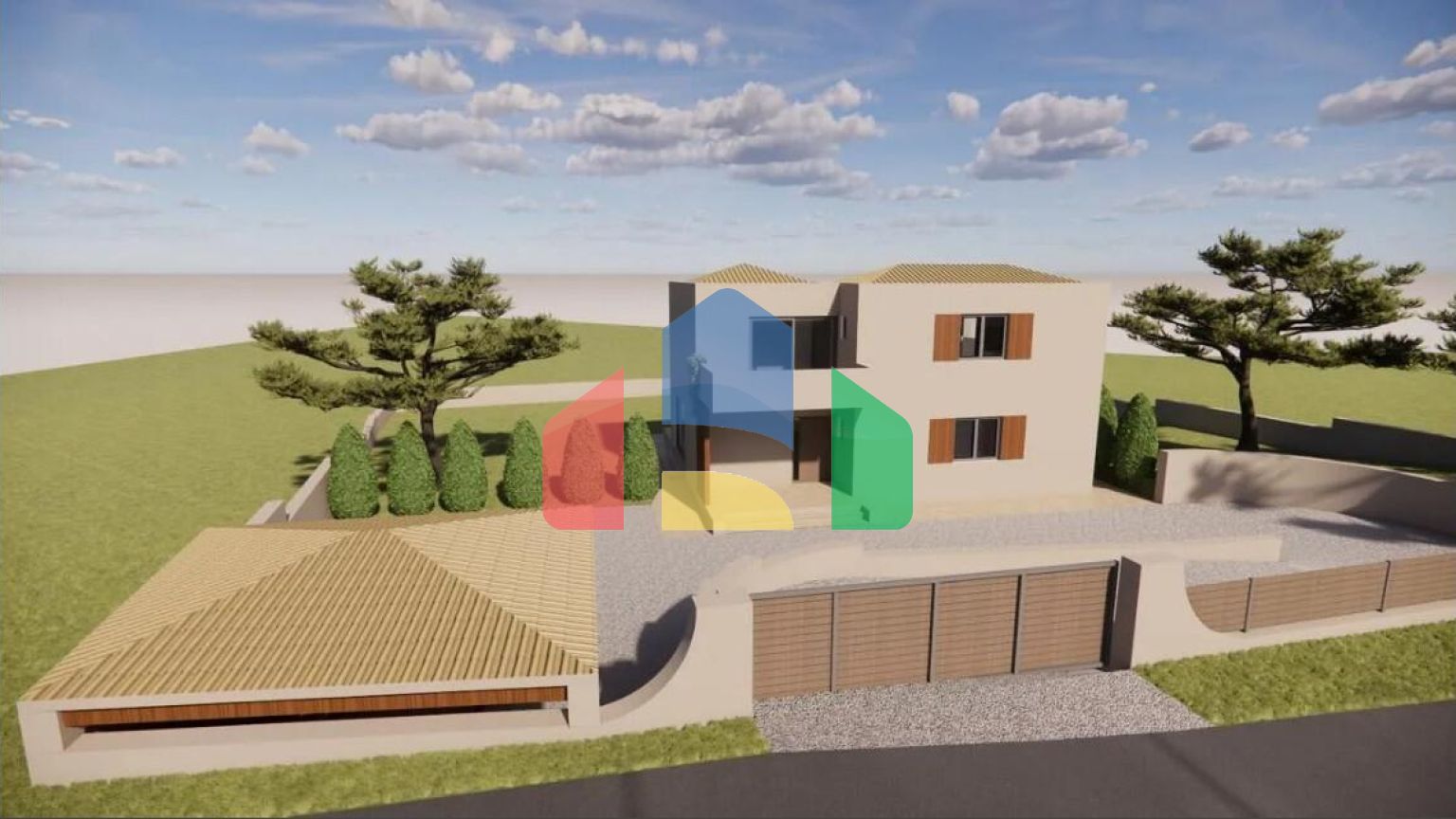 Продажа - Земельный участок 1460 m² на о. Корфу