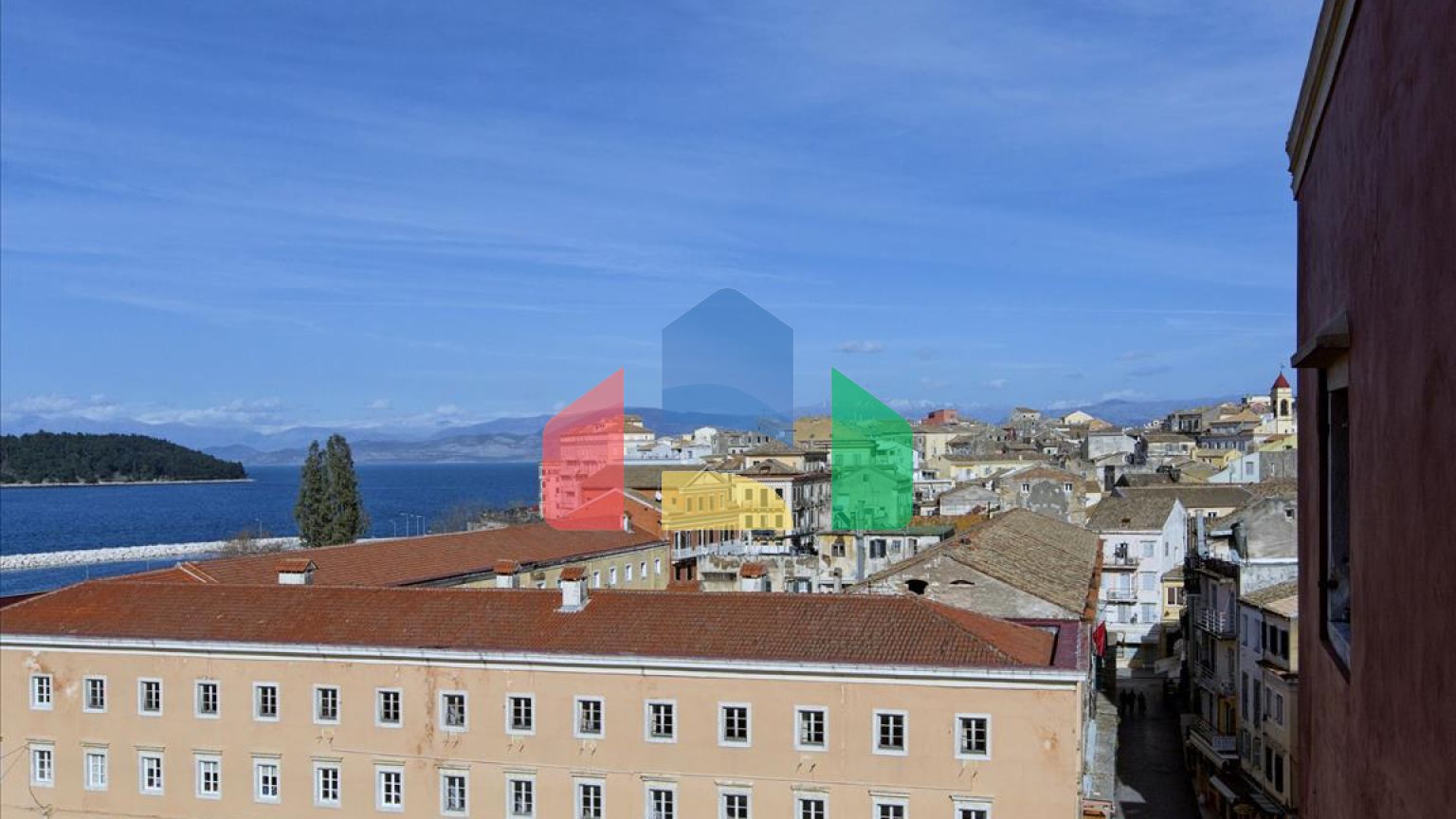 Продажа - Двухуровневая квартира 230 m² на о. Корфу