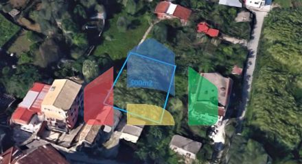Продаж - Земельна ділянка 500 m² на о. Корфу