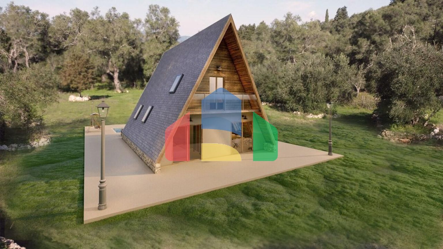 Продажа - Коттедж 180 m² на о. Корфу