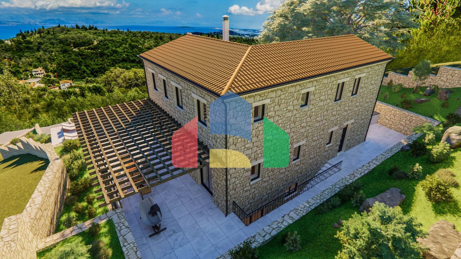 Продаж - Вілла 200 m² на о. Корфу