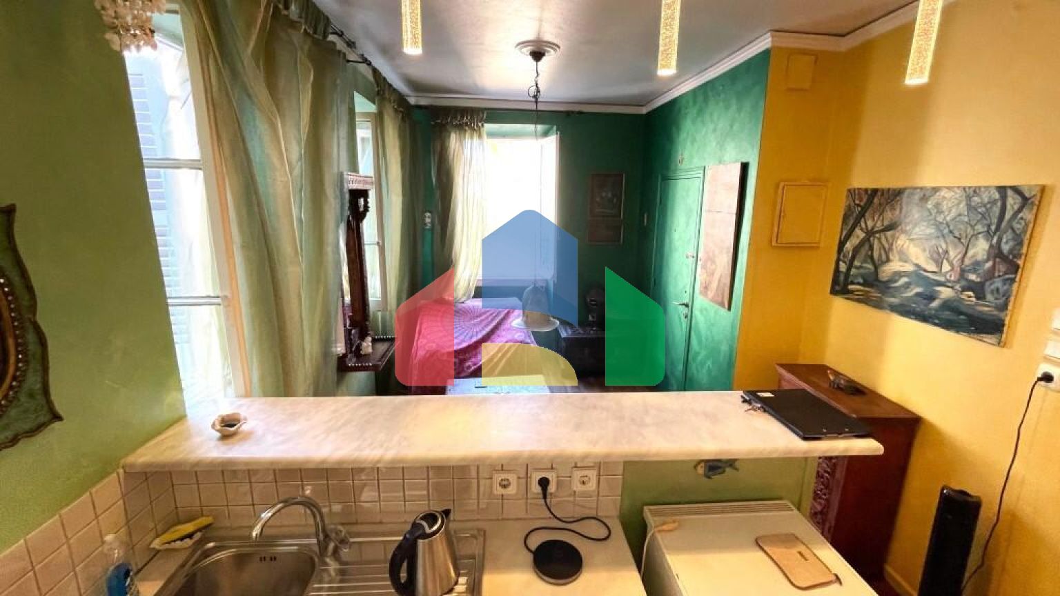 Продаж - Квартира 40 m² на о. Корфу