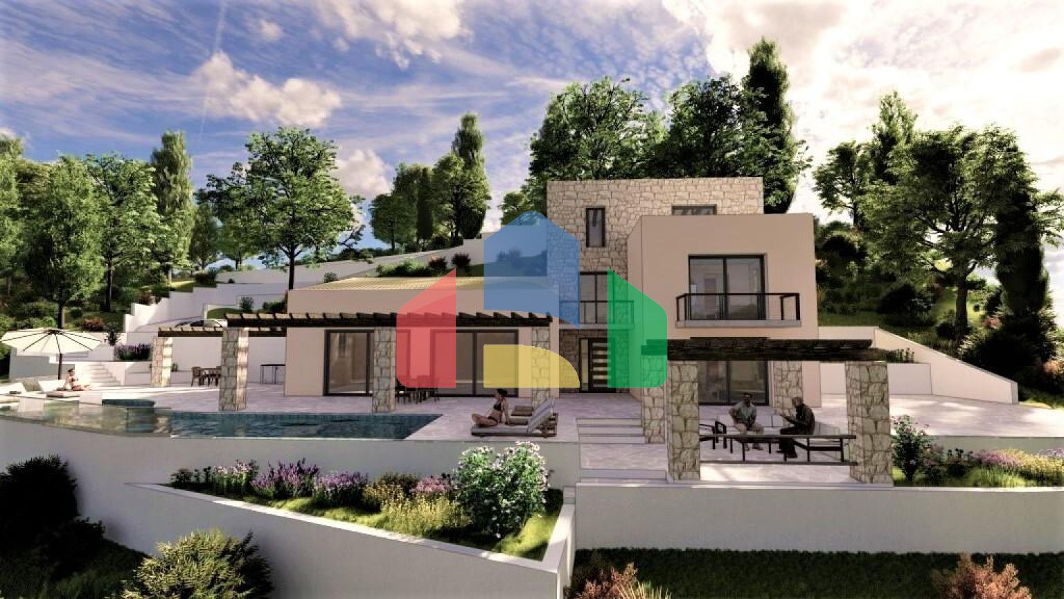 Продаж - Земельна ділянка 1202 m² на о. Корфу