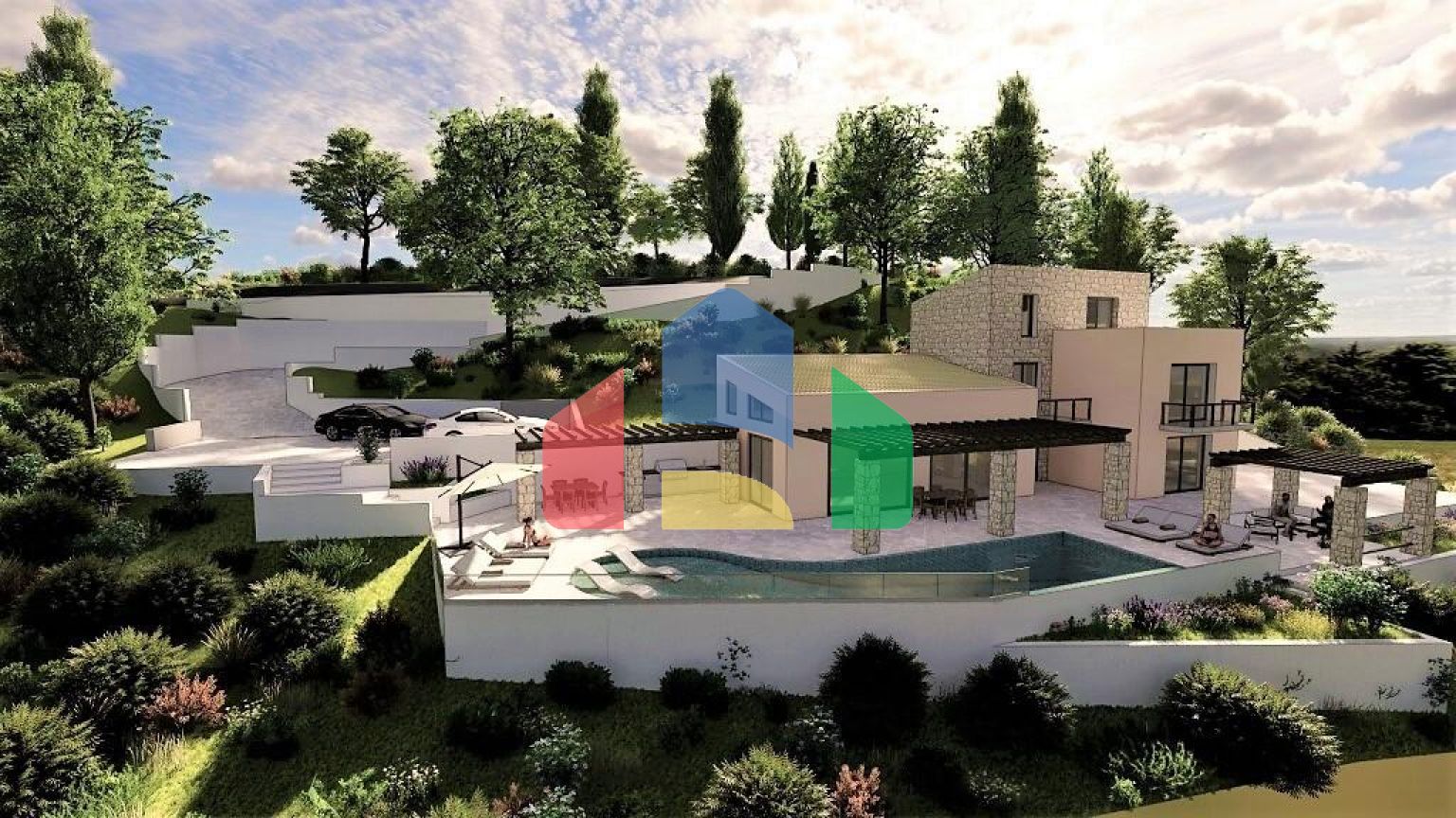 Продаж - Земельна ділянка 1202 m² на о. Корфу