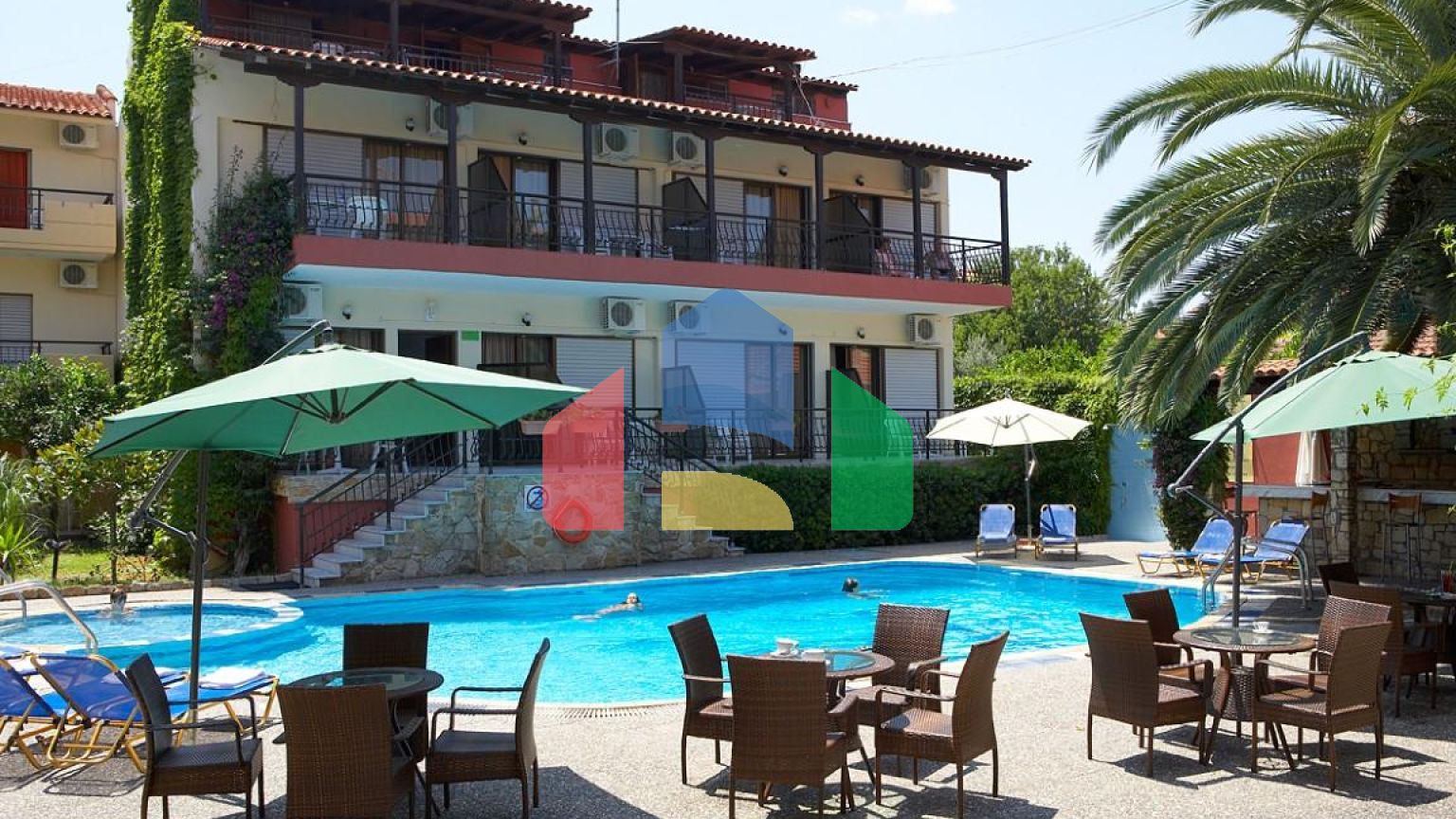 Продажа - Гостиница 1680 m² на Кассандре (Халкидики)