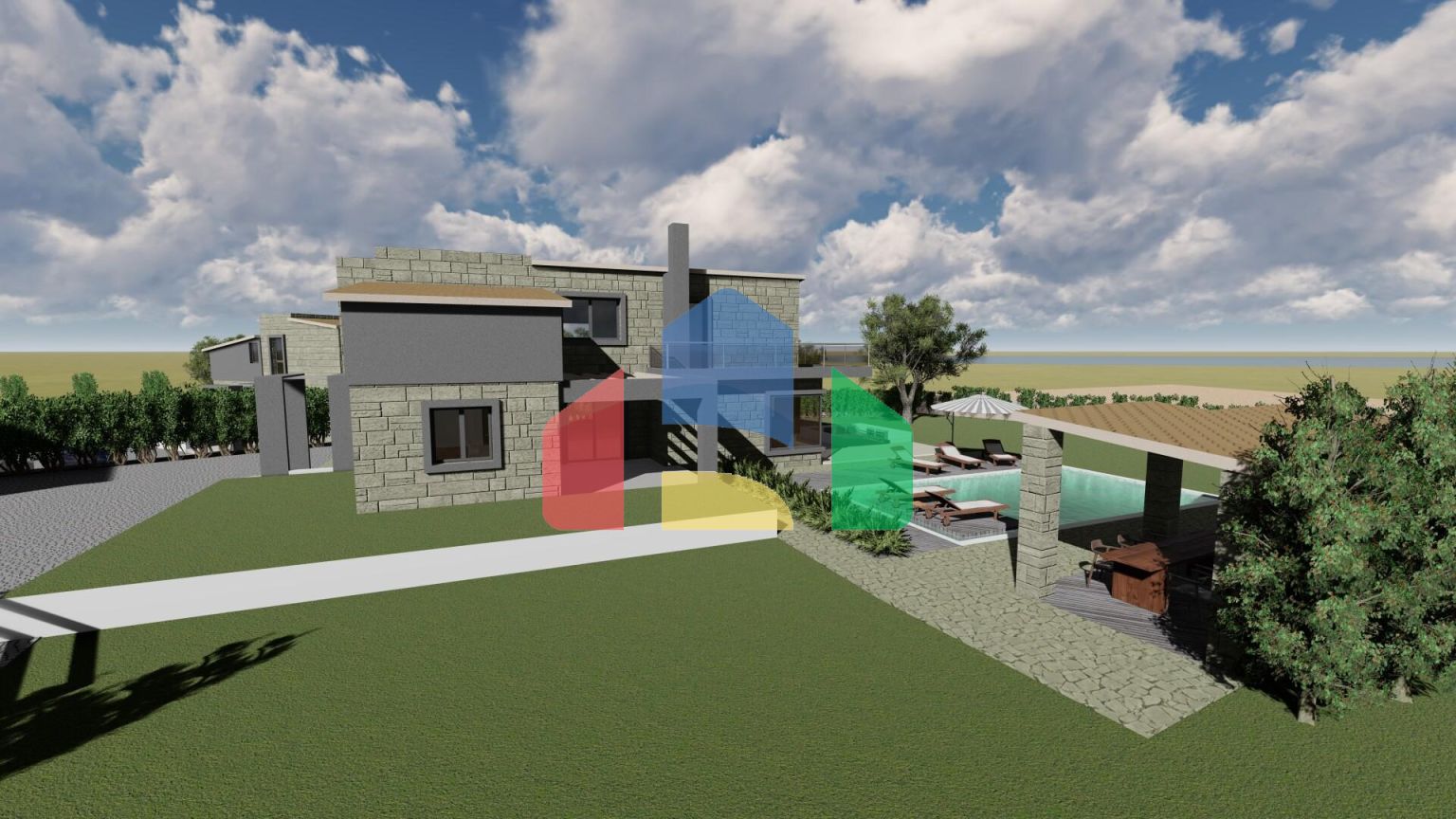 Продаж - Вілла 220 m² на Кассандрі (Халкідіки)