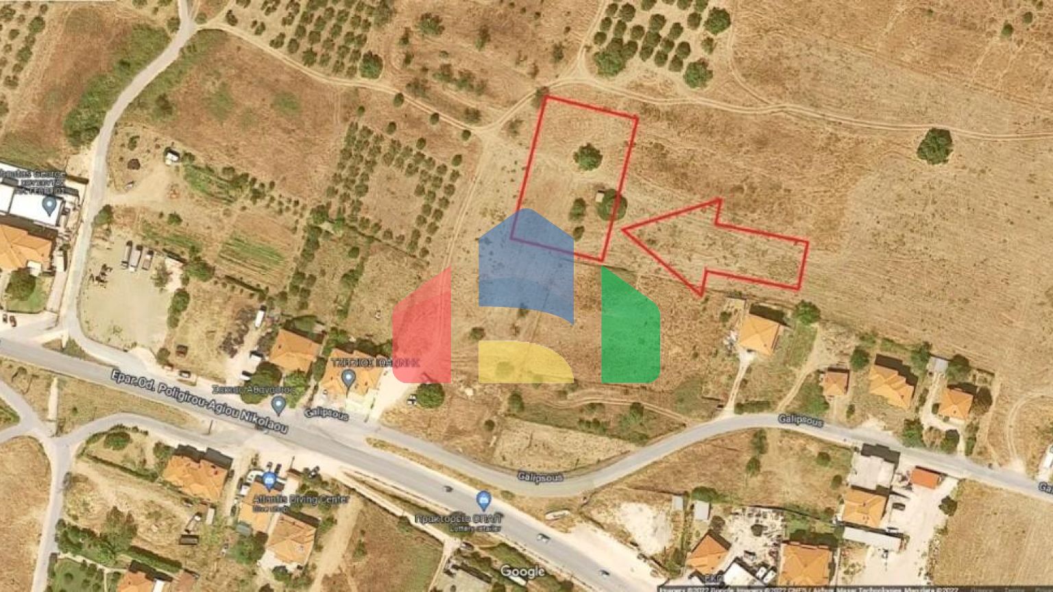 Продажа - Земельный участок 586 m² на Ситонии (Халкидики)