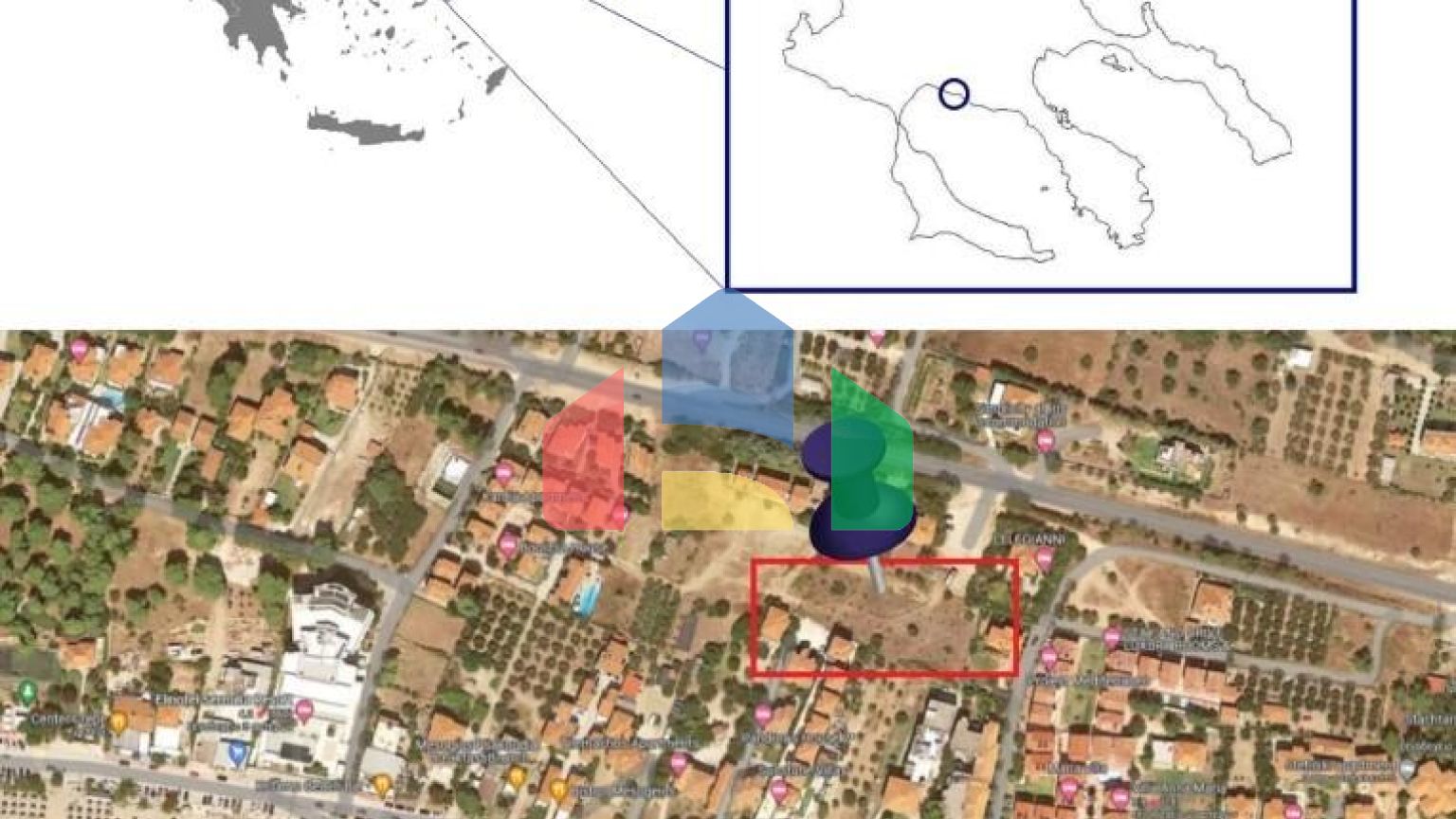 Продажа - Земельный участок 2500 m² на Ситонии (Халкидики)