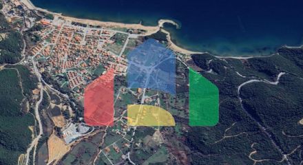 Продаж - Земельна ділянка 403 m² на Афоні (Халкідіки)