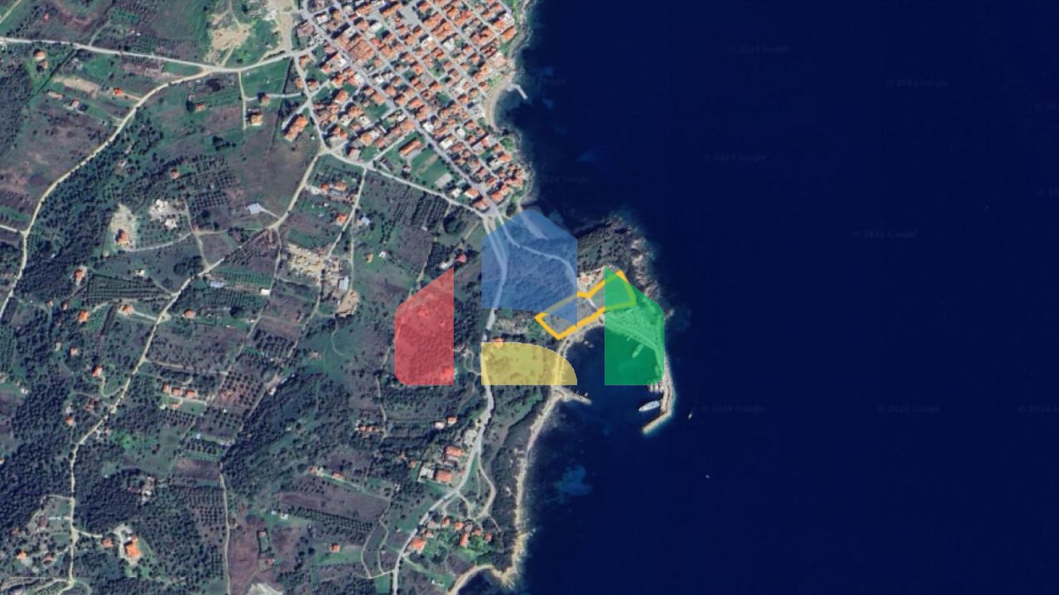 Продаж - Земельна ділянка 6030 m² на Афоні (Халкідіки)