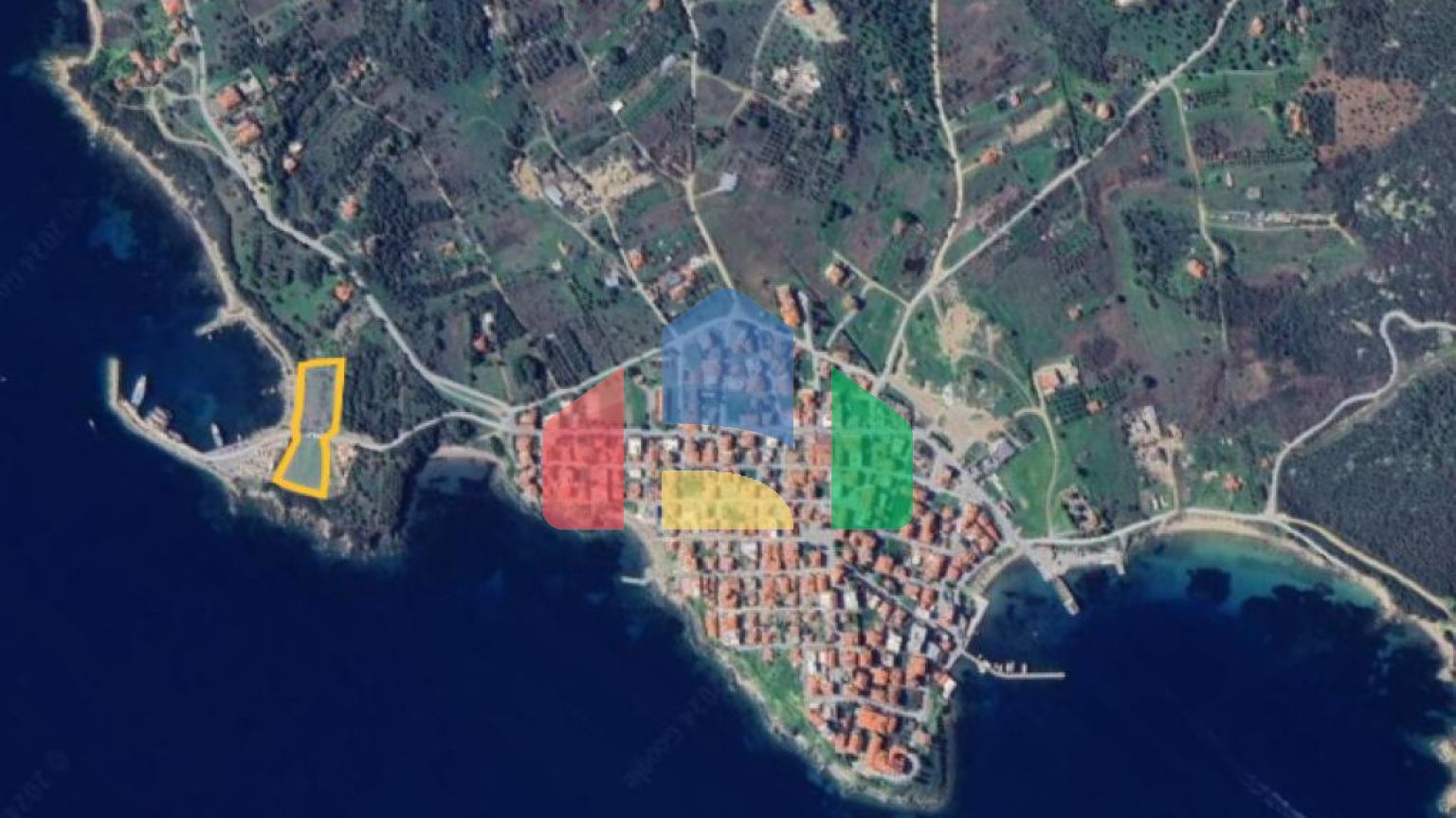 Продаж - Земельна ділянка 6030 m² на Афоні (Халкідіки)