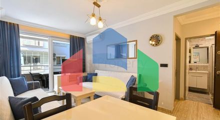 1+1 apartment in Oba area just 550 m from the sea